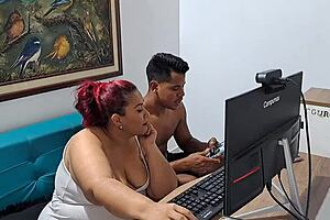 stepdad leaves for work and that's when the real fun starts around here