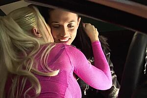 Kaia Kane And Cindy Behr Swap Leftover Creampie Cum!