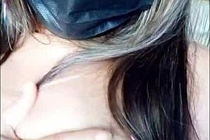 stepsis slut flaunts big tits homemade tease