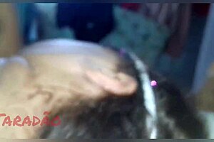 garganta profunda on fat saggy tits humiliates cuckold pov