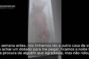 Grávida casada chupa fode dotado swing house cuckold humiliation fetish!