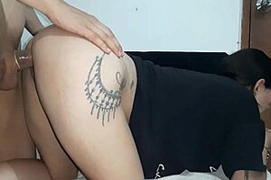 homemade latina stepsis doggystyle deepthroat creampie big ass pounding