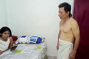 venezuelan maid squirting juicy pussy ripped clothes christmas bathroom fuck 😜🎄💦