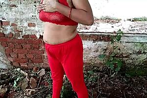 Stepmom Fucks Son Lovingly in Jungle After Dad Leaves Abroad