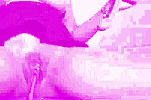 pussy packing maxine x fucks 2 dildos in bathroom 💦🍆🔥