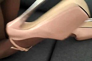 Milf Pantyhose Heels Tease Big Tits And Ass