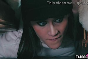 Kendra James Spanks Stealing Teen Indica Monroe's Ass