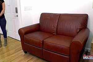 Holy Fuck! Nerdy Brunette Kay Lee Deepthroats Juicy Cock Before Ass Pounding!