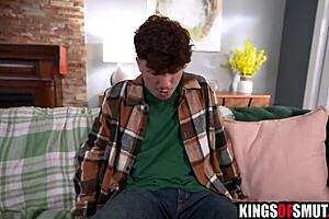 WOW, STEPMOM SYDNEY PAIGE RIDES BLACK STEPSON'S MONSTER COCK IN SHOWER!