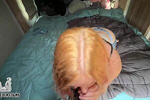 pov best friend's fat curvy stepmom jane cane slurps your shiny monster cock begging cum on her big ass!