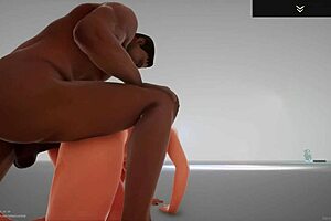 big ass milf lala fucks yason's monster cock to shaved pussy orgasm cumshot