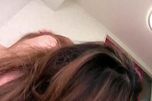 fucking this sexy japan mom doggy anal with toys in bed 😍🍑