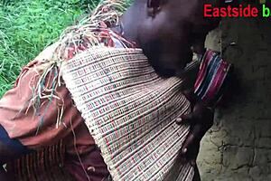 african forest queen gets fucked hard outdoor by hunter ughh!!