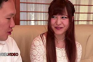 mai ogino's sultry jav blowjob from busty amateur asian milf