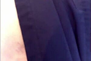 Horny BBW Milf Takes Hard Outdoor Doggystyle Pounding Closeup