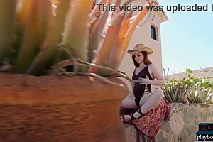 southern redhead milf krystal kitten strips naked gets wet outdoors big ass