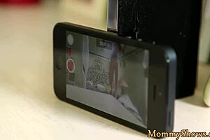 i can't resist sixtynining my busty stepmom's trimmed pussy with this hot teen