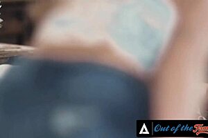 horny milf jumps into threesome with stepfamily for deepthroat pounding