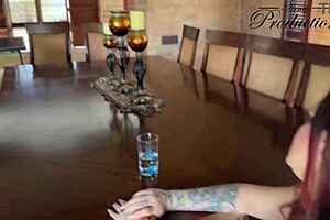 busty latina milf spies husband's big black cock interracial doggystyle cheating deepthroat cowgirl part 1