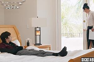 Horny Asian Teacher Dana Vespoli's Big Tits Bounce in Surprise Pussy Fuck!