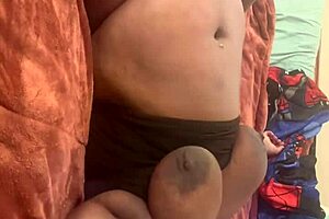 Sexy Pregnant Ebony Wife Craves Deep Creampie Filling