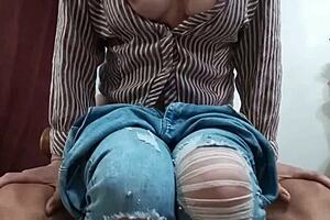 Stepmom housewife milf yields to stepson sex