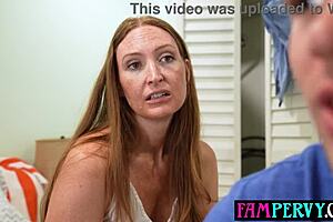 Brandi Johnson begs stepson fuck her pussy