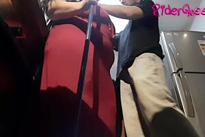 riderqueen drops uncensored real latina milf creampie sex tape with curvy bbw action