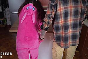 daddy!! what ya doin to innocent teen stepdaughter alone??