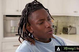 Mommys Boy Stepmom Danielle Renae Secretly Breeds With Stepsons Monster Cock Creampie