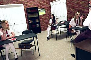 Finishing School Mean Girls Alex Coal Daisy Stone Tiffany Watson Mindbroken in Orgy