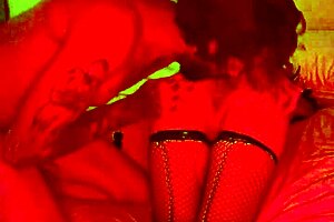 homemade mature couple fucks doggystyle then anal in fishnets