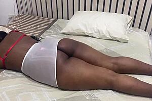 neighbor's slutty puta flashes deliciosa see-through huge latina ass