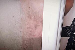 Stepmom's ass wrecked in bathroom creampie?