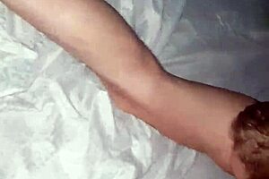 beautiful latina brunette wife gifts homemade anal closeup in lingerie and stockings for horny college fan