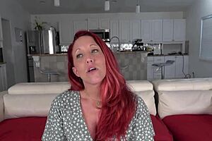 Big tit redhead milfs casted for hard big cock pussy bangs