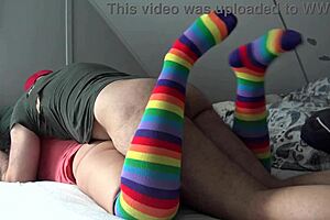 Stepson's Rough Morning Anal Creampie Surprise For Stepmom's Tight Asshole