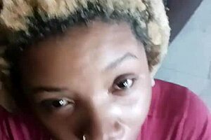 SHHHH Ebony Princess Deepthroats Black Cock Sloppy POV