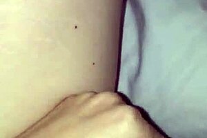 Wife Fingers Wet Shaven Pussy to Orgasm