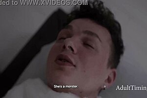 Sub busty black milf naomi turns creature dominating cuck hubby.