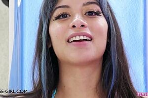 Captivating brunette shares first sex thrills in intimate interview