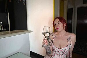 My heart races as redhead stepmom gets cum-drenched doggystyle!