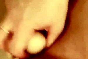 cumming hard in the shower again with my big dildo bouncing off my titties