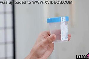 desperate milfs flood the sperm bank gangbang until one fertile stud unloads on every slut face