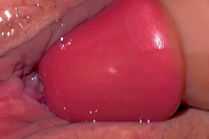 Amateur's Shaved Pussy 343 Days Post-Virginity Loss Up Close