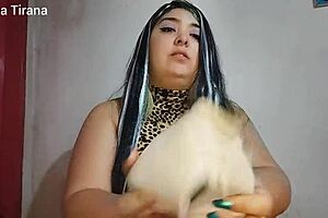 caught short dick neighbor boy jerking with my dirty thong... time to punish!