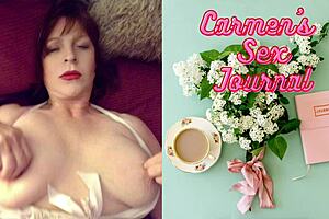 i crave gilf carmen's tongue on my stick and dick triple cum blast