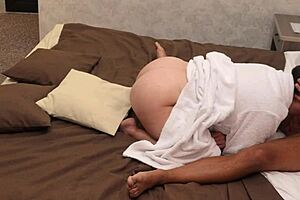 big ass brunette neighbor takes anal creampie after rough doggy 😈🍑💦