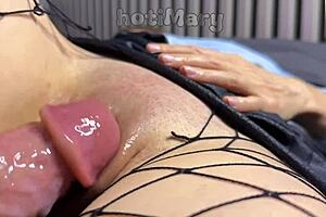 milf pussy fucked closeup creampie cum 💦😍