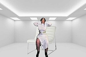 Granny slave princess leia deepthroats darth vader's cock hard.